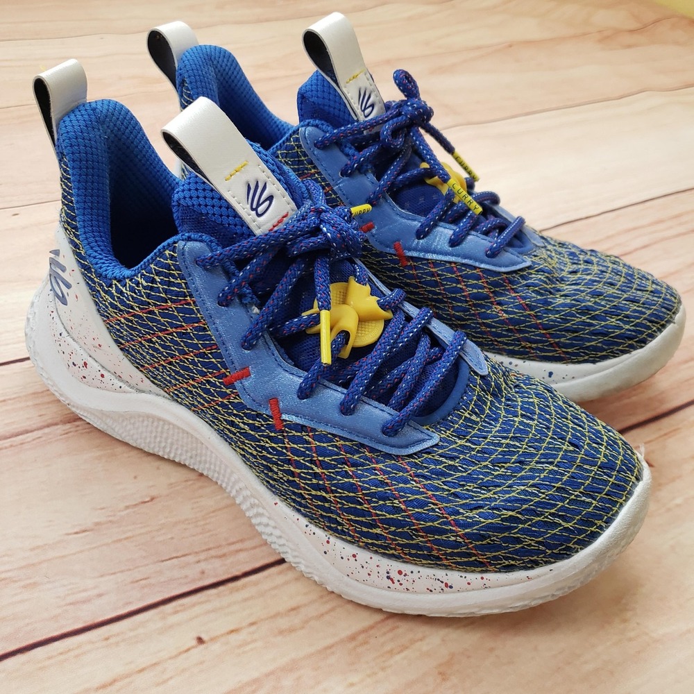 Under Armour Steph Curry Shoes Sneakers Mens Size‎ 7.5 Basketball 3023694-400